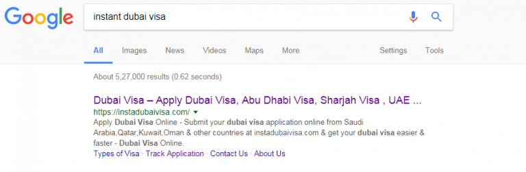 how to apply for dubai visa from india online