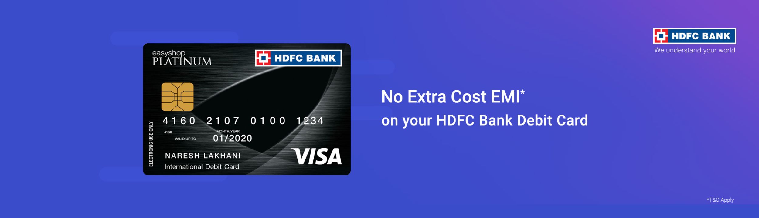 forex debit card hdfc