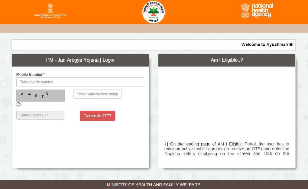 Ayushman Bharat Yojana Registration Online Apply